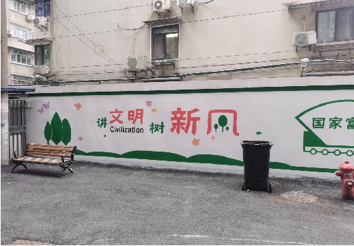 巢湖社区墙绘